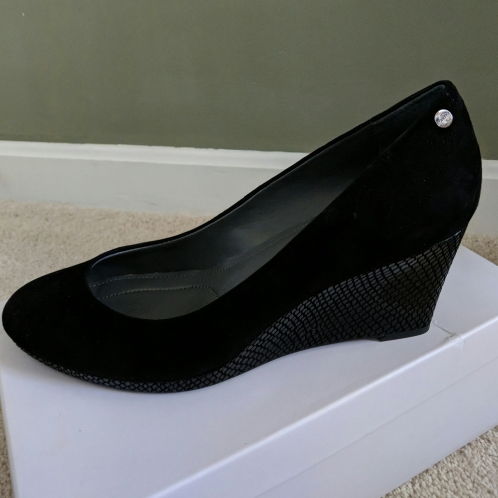 Calvin Klein wedge pump